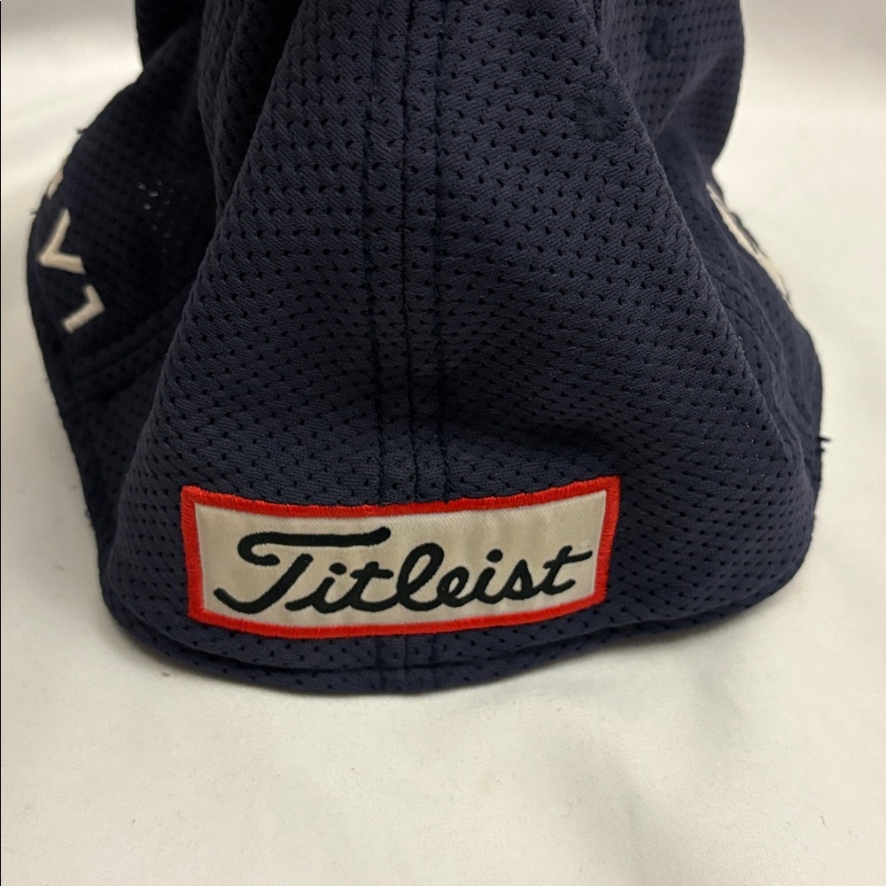 Titleist Pro V1 Fitted Hat Cap Size Small-MediumNew Era Navy Blue - Picture 7 of 9